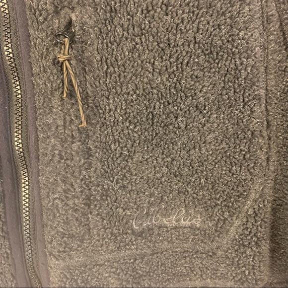 Cabelas  Fleece Jacket Deep Pile Womens M Medium Full Zip Gray Warm - Picture 4 of 8